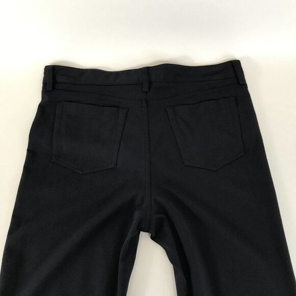 NYDJ Straight Leg Dress Pants Women's Size 10 Petite Gray Stretch Knit Mid Rise - Picture 6 of 14